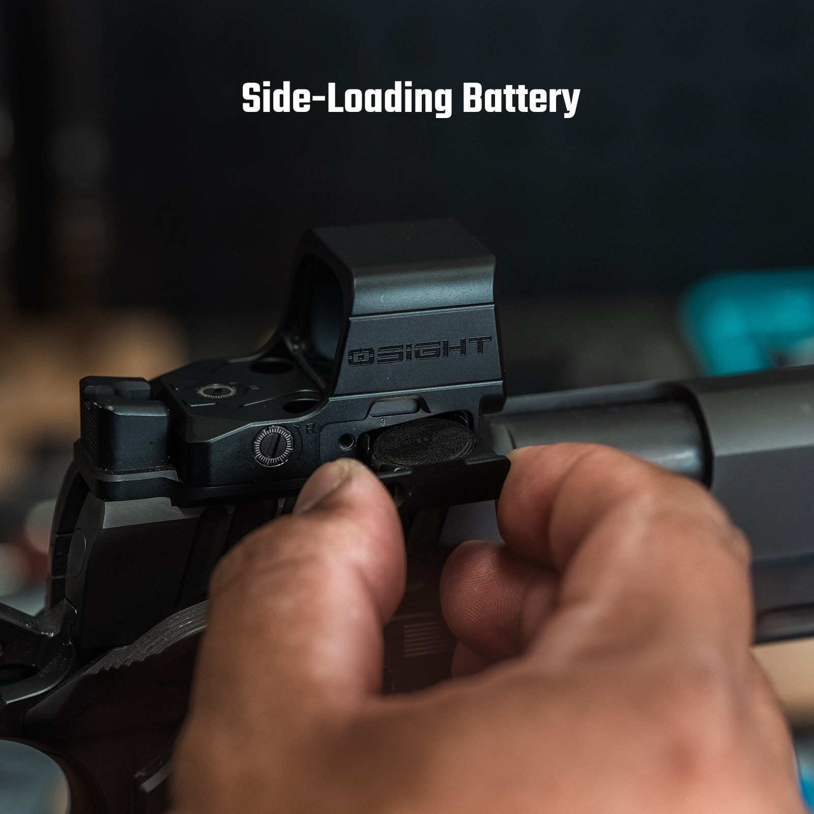 Osight XE AMRS Enclosed Red Dot Sight with Ruggedized Miniature Reflex Footprint, 2/6+32 MOA Advanced Multi-Reticle System and Side-Loading Battery - Image 5